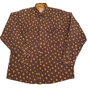 HUGO BOSS Men's Long Sleeve Button Front Shirt Size 39 /15.5